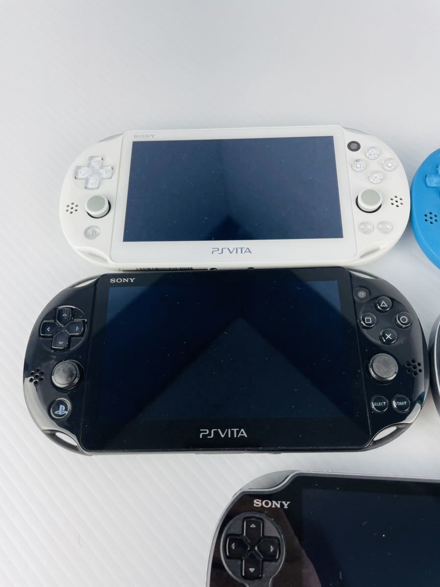 1円〜】 PS Vita 本体 5台セット PCH-2000 3台 PCH-1100 1台 PCH-1000