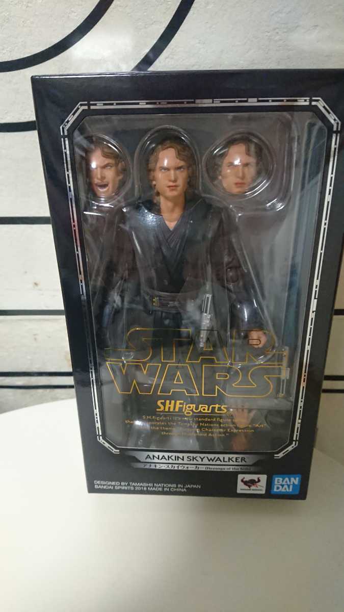 未開封品 S.Hフィギュアーツアナキン・スカイウォーカー Revenge of the Sith STAR WARS スター・ウォーズ バンダイ