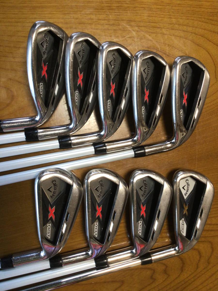 キャロウェイ X − HOT アイアン 4〜S 9本 www.gastech.com.tr