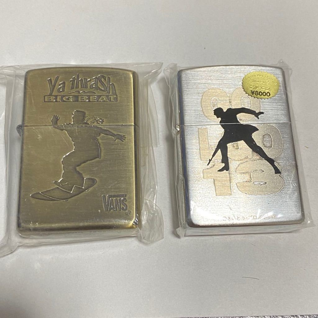 ④ 未使用 ZIPPO ジッポ ライター オイルライター ゴルゴ13 さいとうたかを さいとう・プロ/小学館 火花〇 バンズ VANS まとめ セット 