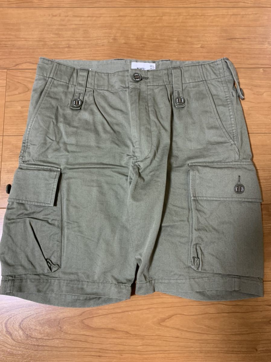 Wtaps JUNGLE SHORTS 01 COTTON SERGE OLIVE DRAB SMALLダブルタップス