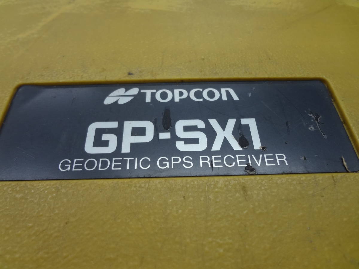 ●トプコン/TOPCON GPS受信機 GP-SX1 測量機器　正準台●2※402_画像6