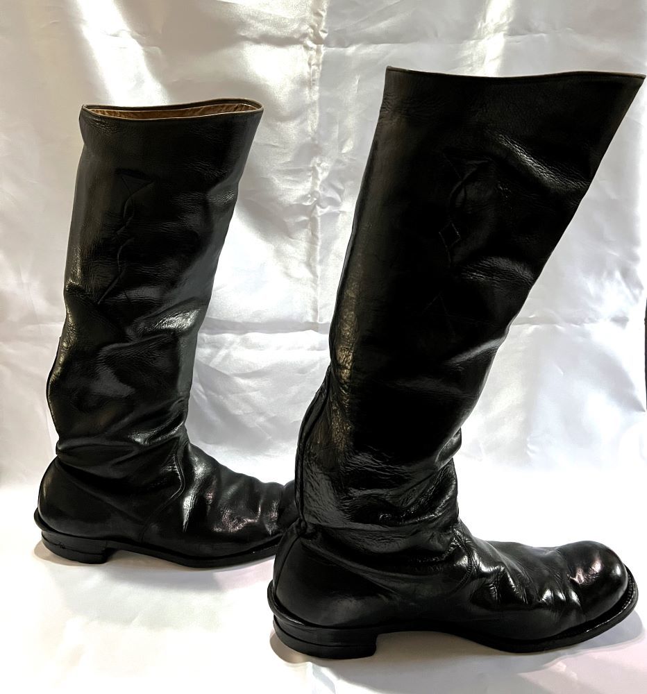 日本軍 ブーツ 長靴 当時物 革製 軍靴 当時物 29.5ｃｍ 陸軍 海軍