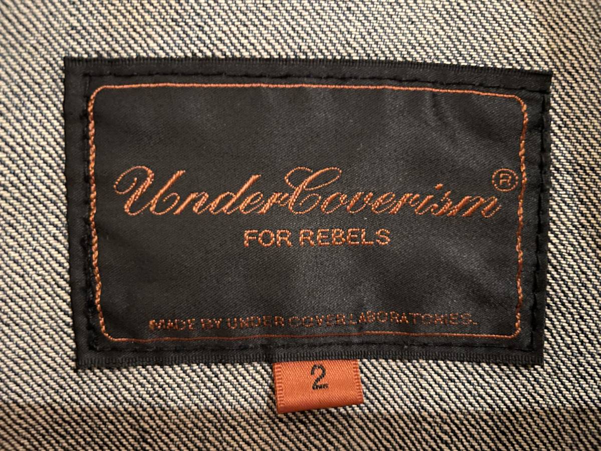 undercover GURUGURU期 刺繍デニムジャケット size2 美品 の商品詳細