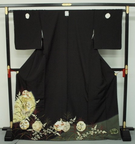 【 新品 】 特別価格 お仕立て上がり高級正絹 留袖0317 雪輪・草花柄 留袖 【 新品 】 特別価格 お仕立て上がり高級正絹 留袖0317 雪輪・草花柄 留袖