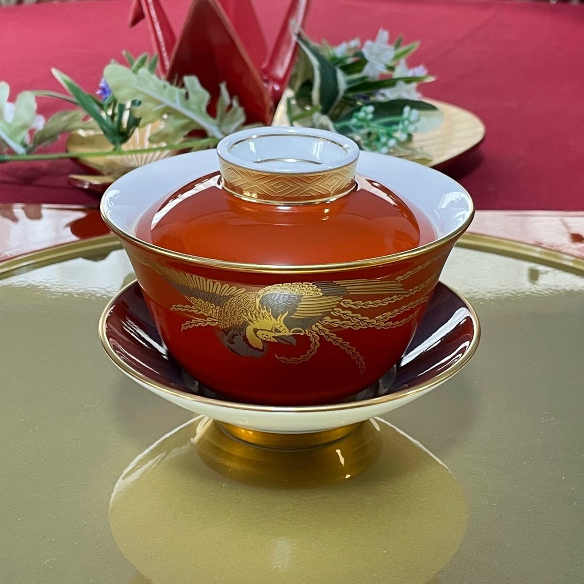 ノリタケ 朱金桐鳳凰紋 茶杯 蓋碗 未使用極美品 Noritake|Yahoo ノリタケ 朱金桐鳳凰紋 茶杯 蓋碗 未使用極美品 Noritake|Yahoo