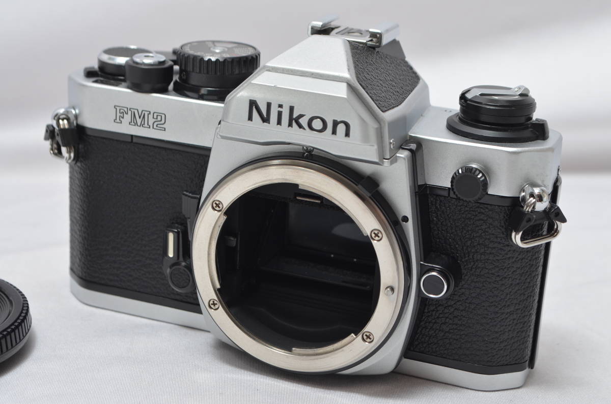 良品】 Nikon ニコン NEW FM2 シルバー #4006
