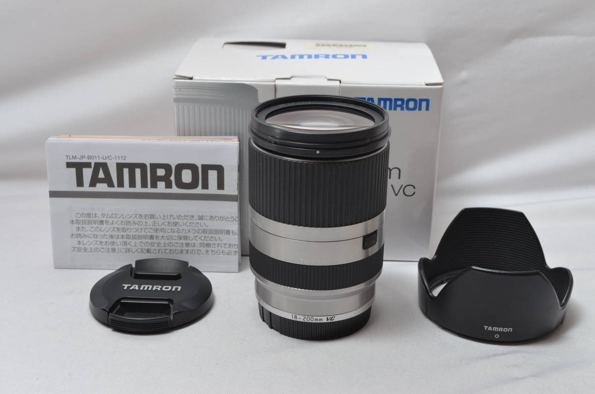 TAMRON 高倍率ズームレンズ ソニーEマウント用 B011 18-200mm - レンズ