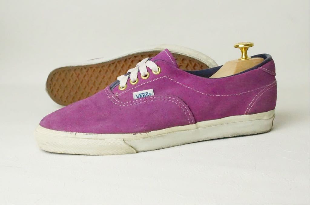 最も優遇 80s 90s ヴィンテージ VANS エラ スエード USA メンズ