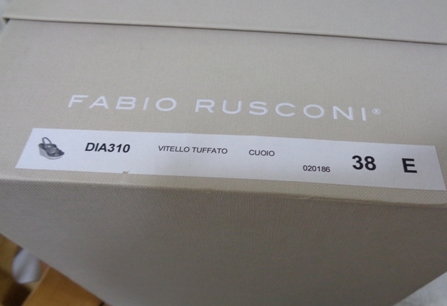 FABIO　RUSCONI　ファビオルスコーニ　サンダル　３８E（24.5センチ）　美品　　　№563_画像6
