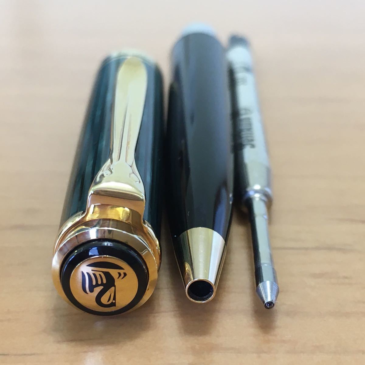 Pelikan Souveran K800 1980年代 西ドイツ製 天冠雛2羽、金ロゴの初期