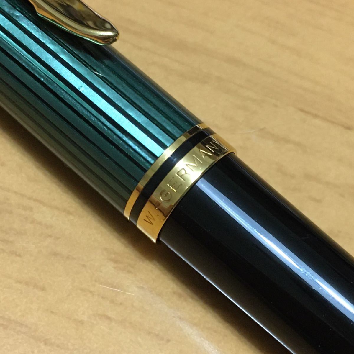 Pelikan Souveran K800 1980年代 西ドイツ製 天冠雛2羽、金ロゴの初期