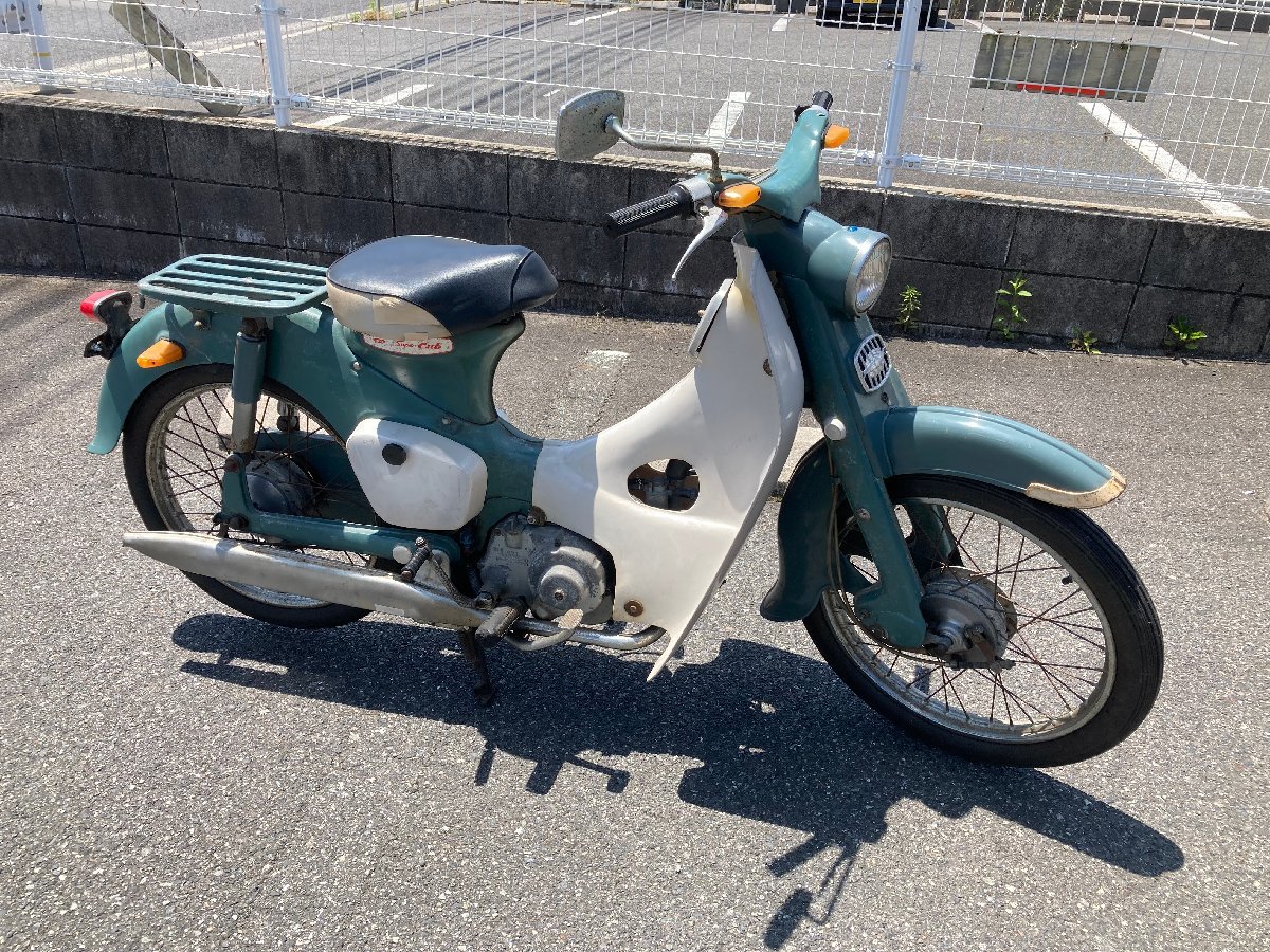 HONDA C100 スーパーカブ 実動車両 動画あり♪ オリジナル (検索 C100E