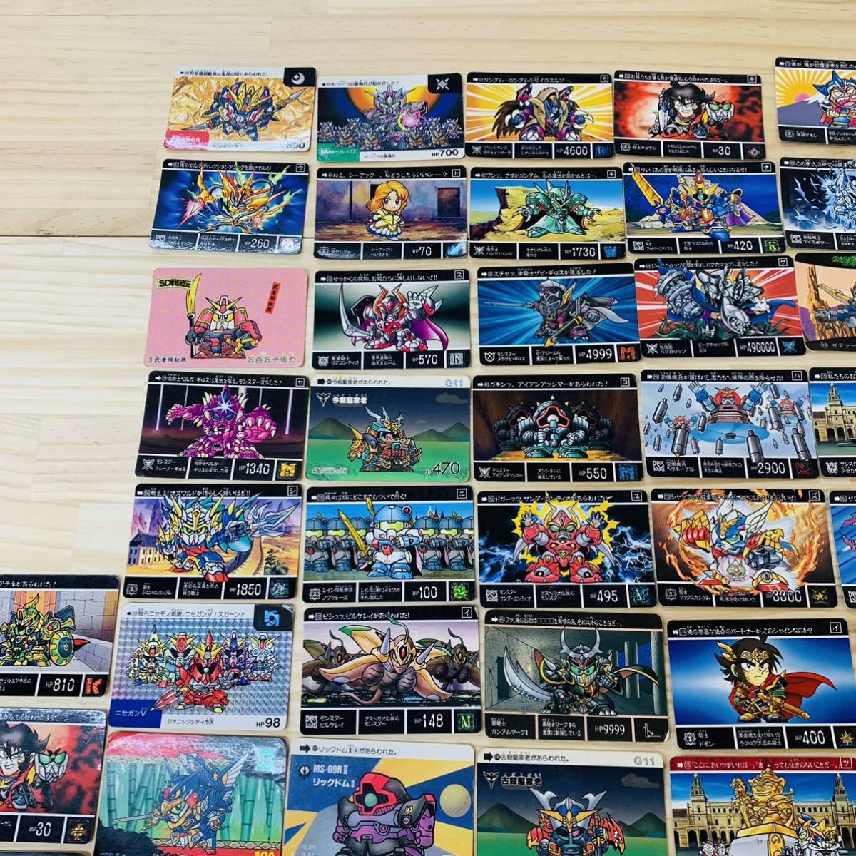 SDガンダム カードダス 144枚セット!-