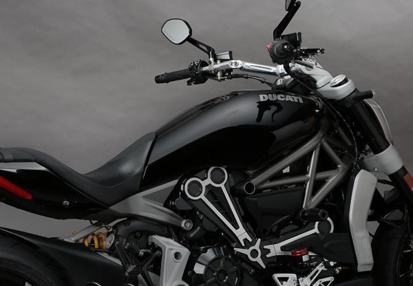 XDIAVEL(X-DIAVEL) aluminium shaving (formation process during milling) changeable handlebar AELLA(aela)