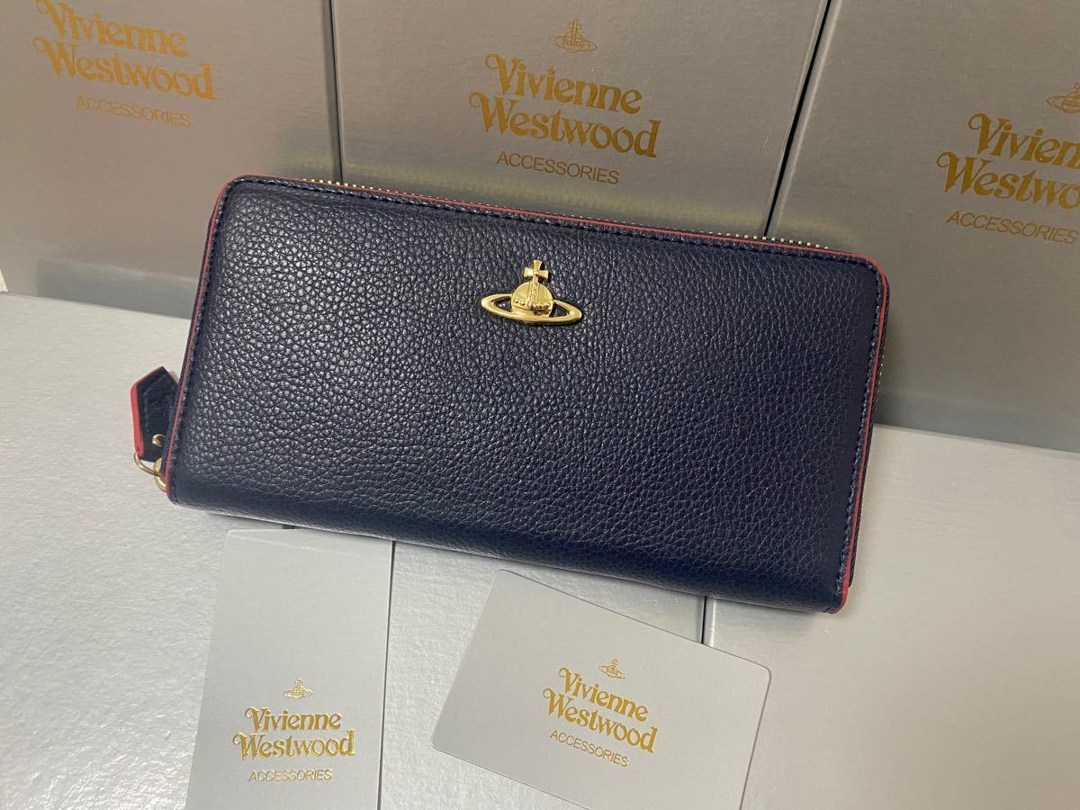 レッド Vivienne アウトレット 新品 ネイビー×レッドの通販 by