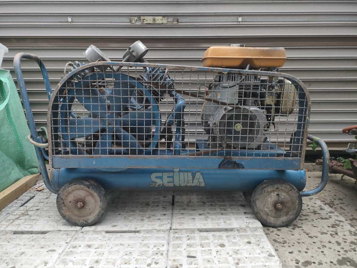 エンジンコンプレッサー エアーコンプレッサー 岩田 ガソリン エンジンコンプレッサー エアーコンプレッサー 岩田 ガソリン