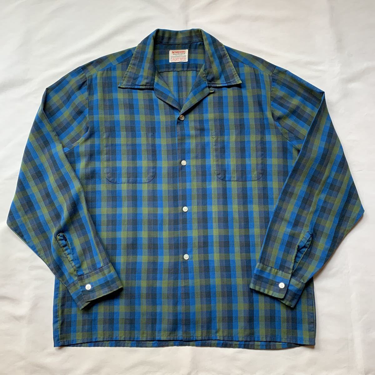限定SALE人気SALE 60s ヴィンテージ シャツ マックレガー HBs48
