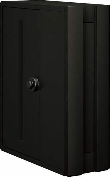 送料無料 縦型郵便ポスト ダイヤル錠付 YKK エクステリアポスト T9L型【前入れ左出し】壁掛け 埋込タイプ カームブラック B7 格安 郵便受け