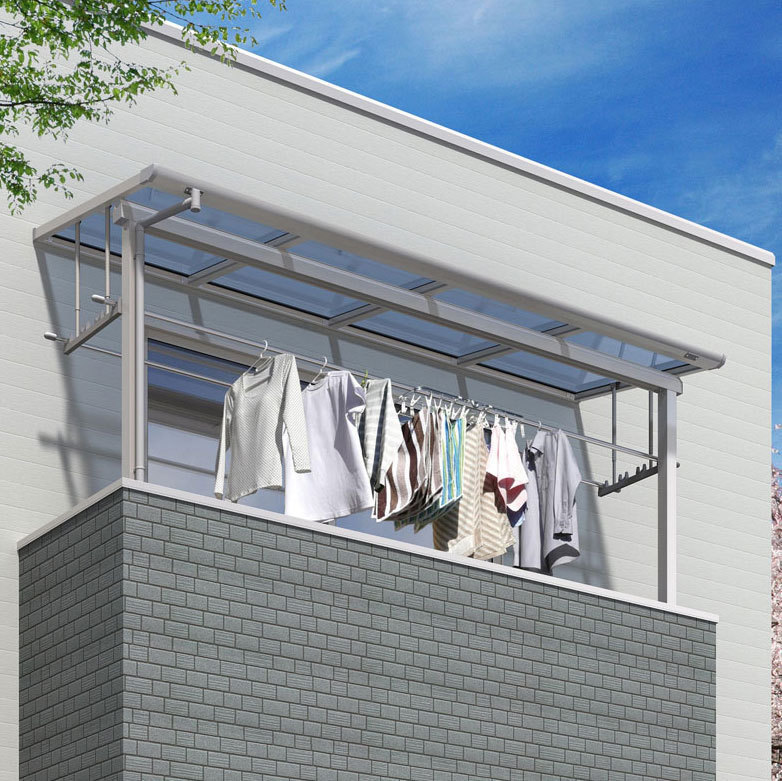 フラット屋根タイプテラス2階用 間口1.5間2760mm×出幅9尺 フラット屋根タイプテラス2階用 間口1.5間2760mm×出幅9尺