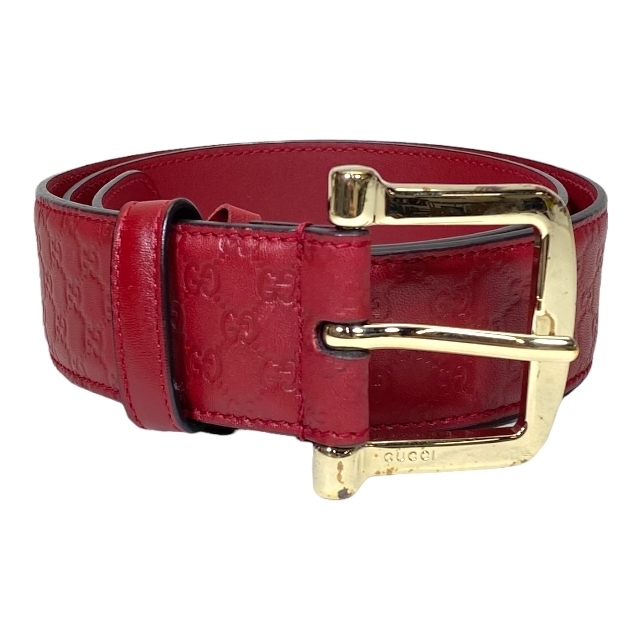 Yahoo!オークション - GUCCI グッチ 281548 ベルト レザー マイクロ...