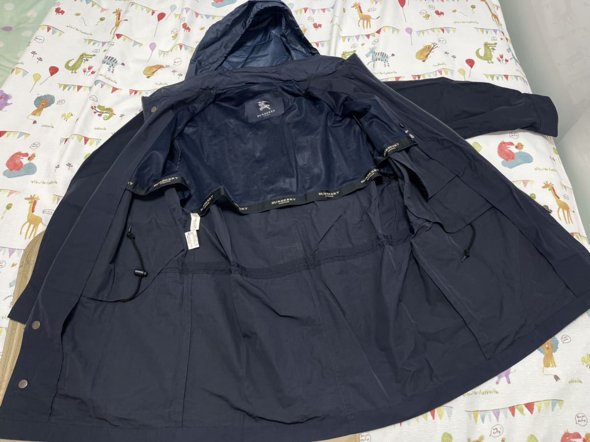 美品15万☆ナイロン系メンズM S 160-165 ゆったりBURBERRY バーバリー