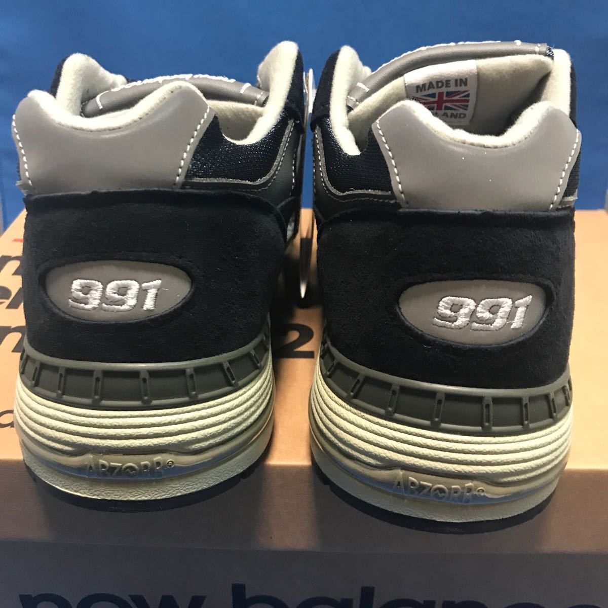 UK製 NEW BALANCE M991NV 28.5cm ニューバランス ネイビー 新品未使用