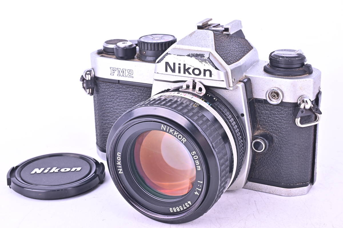 IN2-0220 Nikon ニコン FM2 Ai NIKKOR 50mm f/1.4 一眼レフフィルム