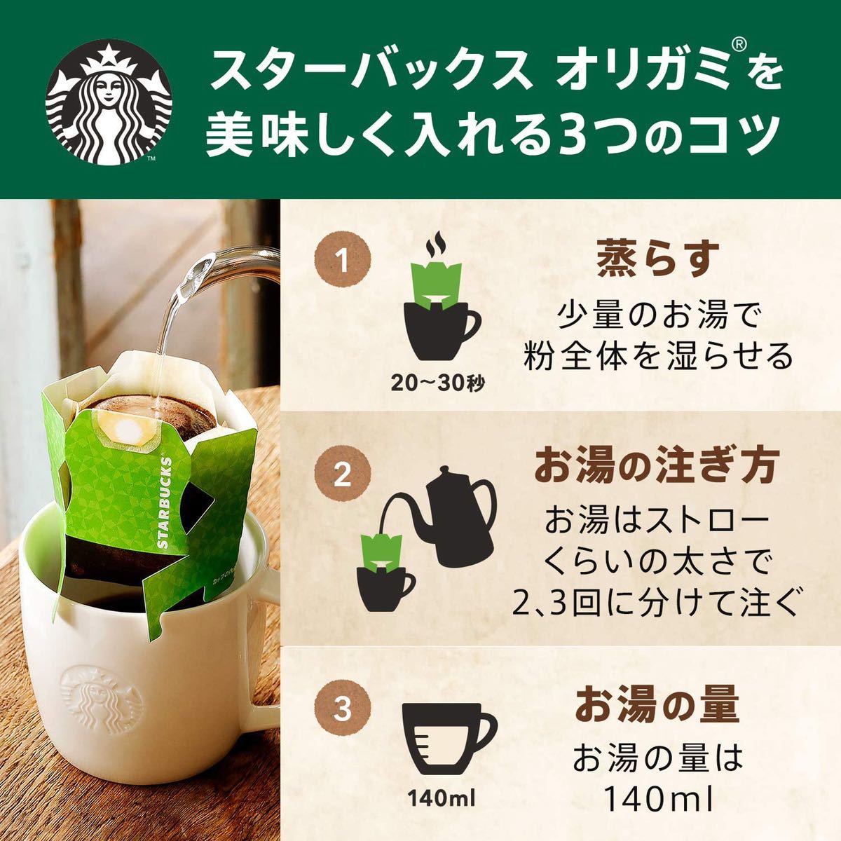 【4袋入×4箱】スターバックス オリガミ パーソナルドリップ コーヒー ホリデーシーズン