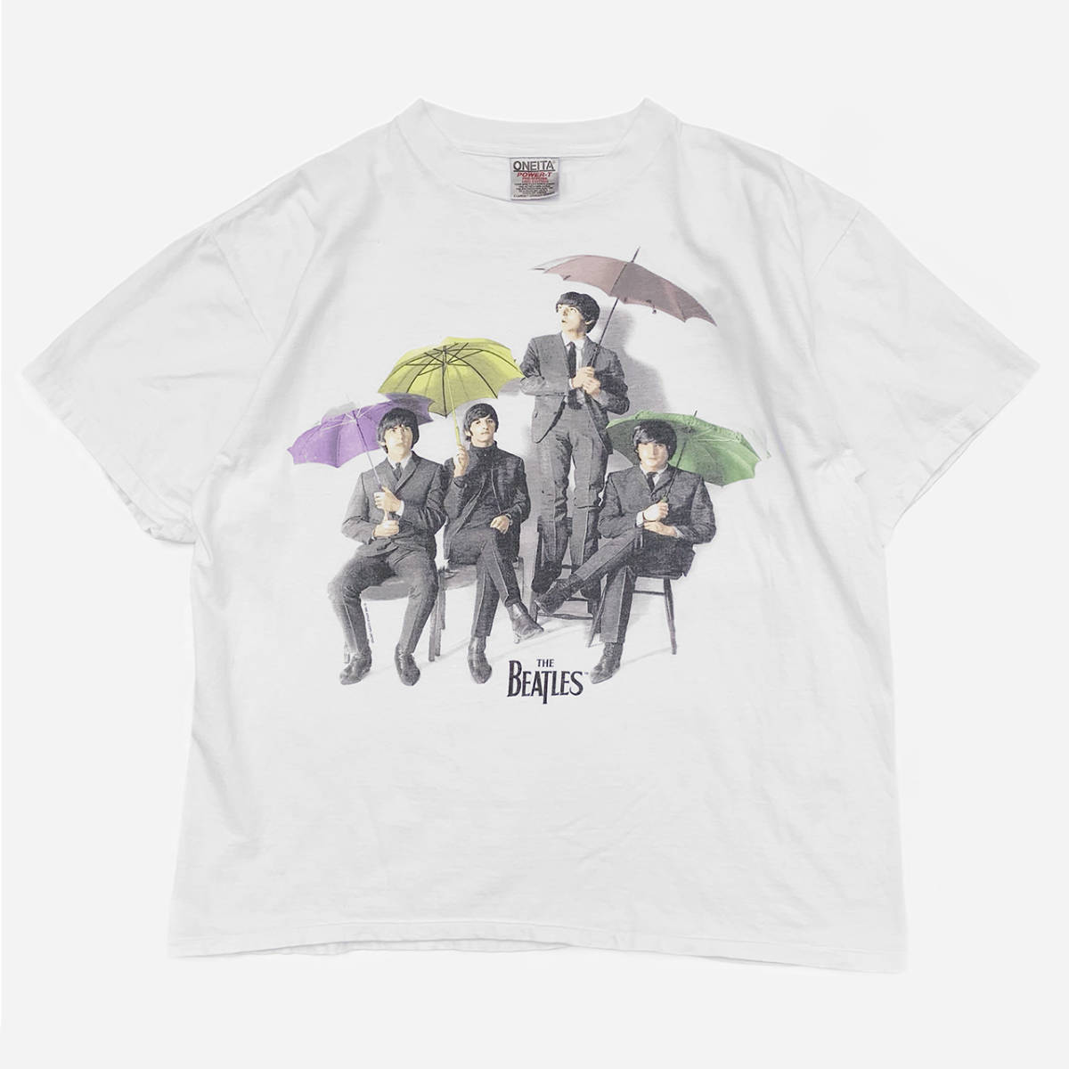 The Beatles 1990年製、袖裾シングルステッチ ビートルズ Tee Tシャツ
