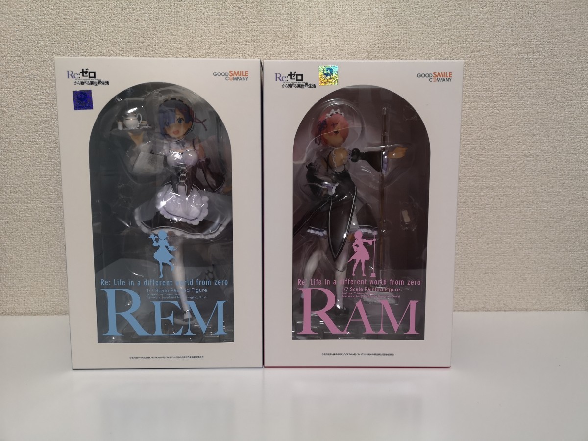 Paypayフリマ Re ゼロから始める異世界生活 フィギュア 1 7 レム 1 7スケール 完成品 リゼロ グッスマ レムラム