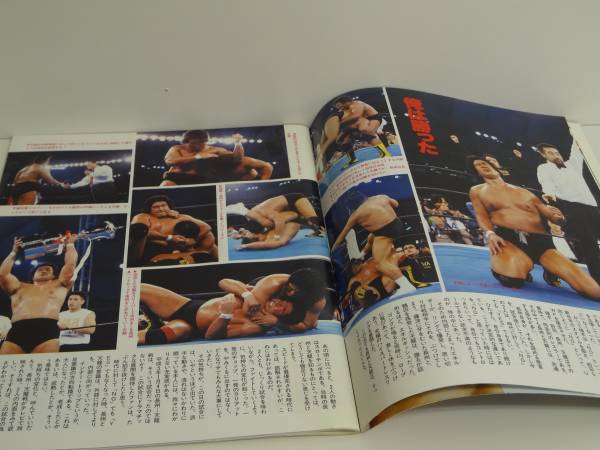 週刊プロレス緊急増刊　’93　1/20号　No532　新日本プロレス1.4　東京ドーム大会　天龍VS長州_画像2