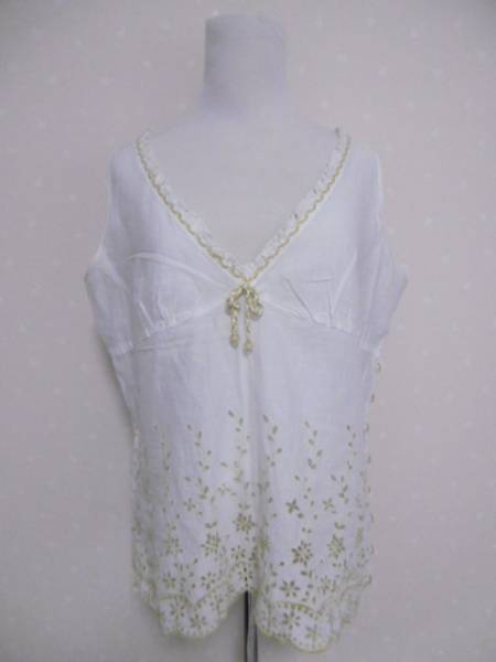 * Comme Ca Du Mode *... cotton cut and sewn 15 white (0719)