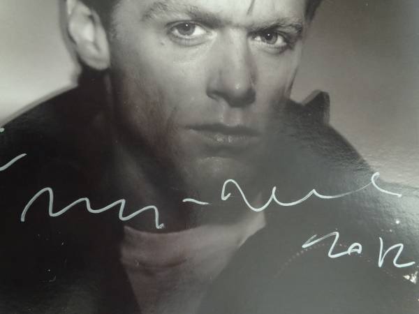  Brian Adams autograph person himself handwriting .2012 Japan Tour . day 