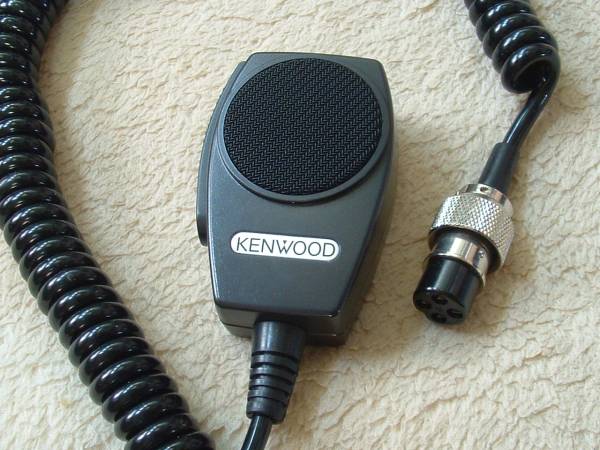 * Kenwood MC-20 small size Mike 4P* sound . is good * new goods unused 
