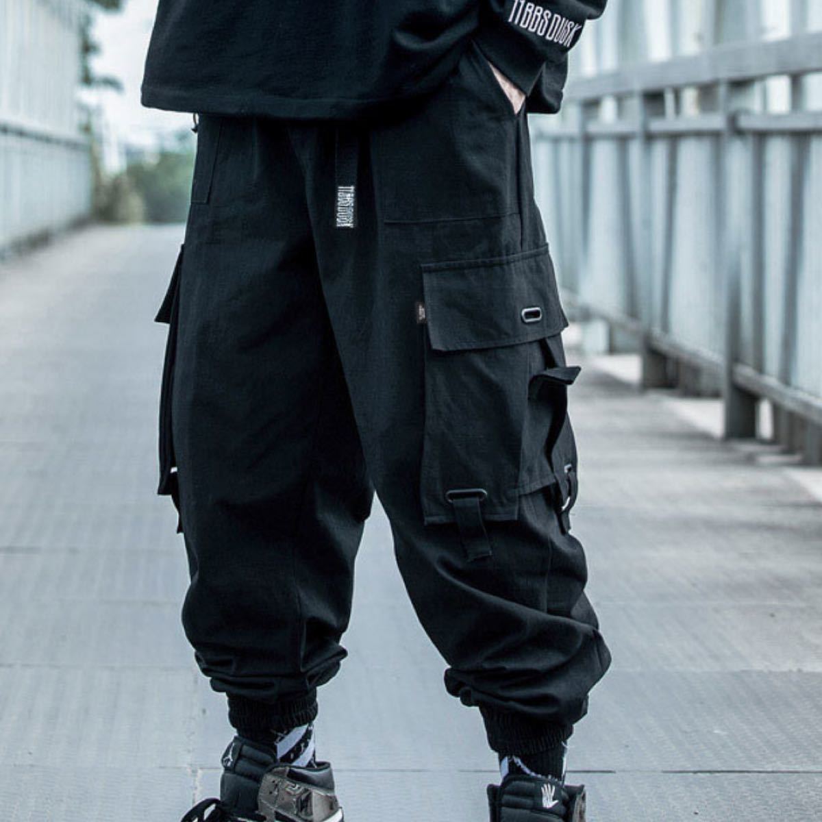 メンズ　カジュアル　ボトムス　カーゴパンツ　ジョガーパンツ　ストリート　韓国