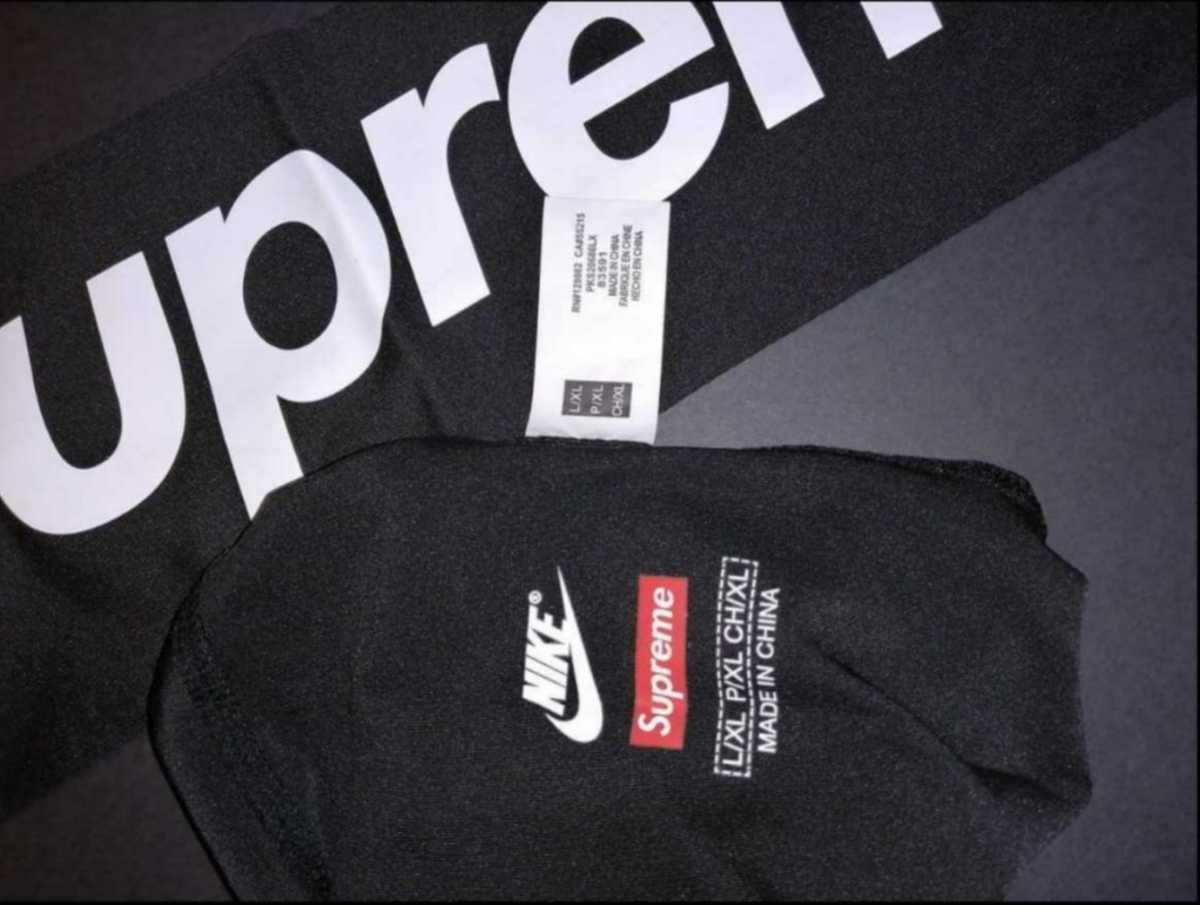 驚きの価格 supreme NIKE アームスリーブ L/XL アームカバー