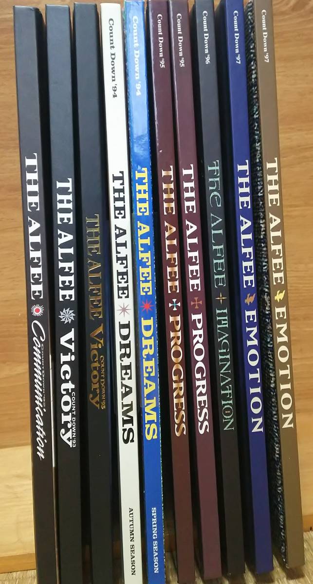 THE ALFEE ライブツアー パンフレット 1992/1993/1994/1995/1996 THE ALFEE ライブツアー パンフレット 1992/1993/1994/1995/1996