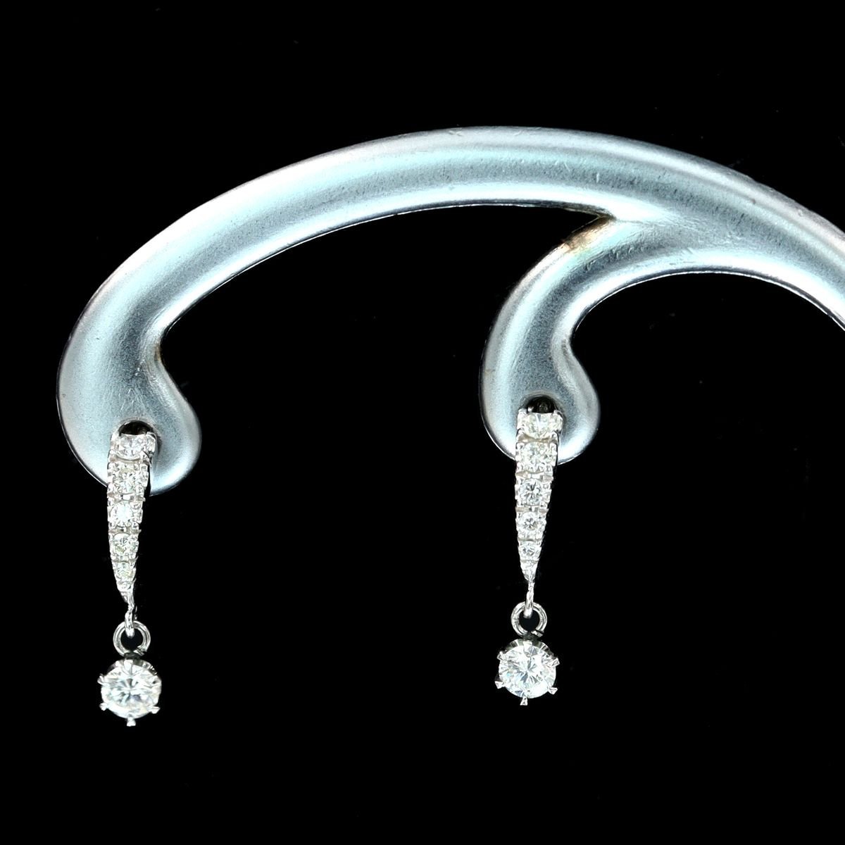 Pt900/Pt850 ダイヤモンド ピアス 2.7g 超美品 ◎jz208 jillanthony.com