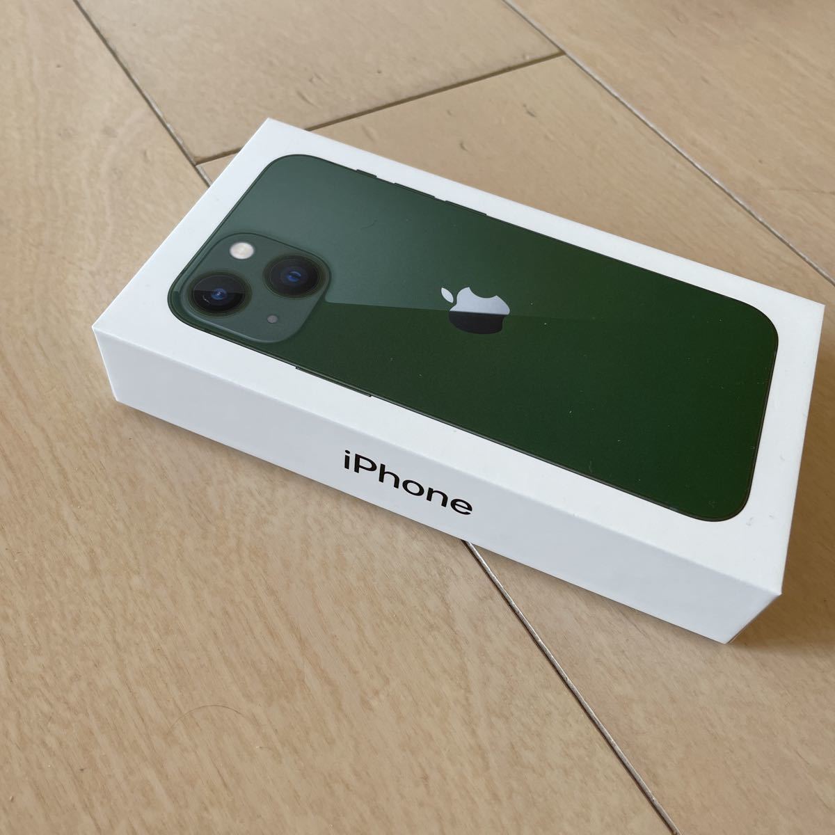 猫の日 【しょうゆ様専用】iPhone13 グリーン 新品未使用 128GB スマートフォン本体