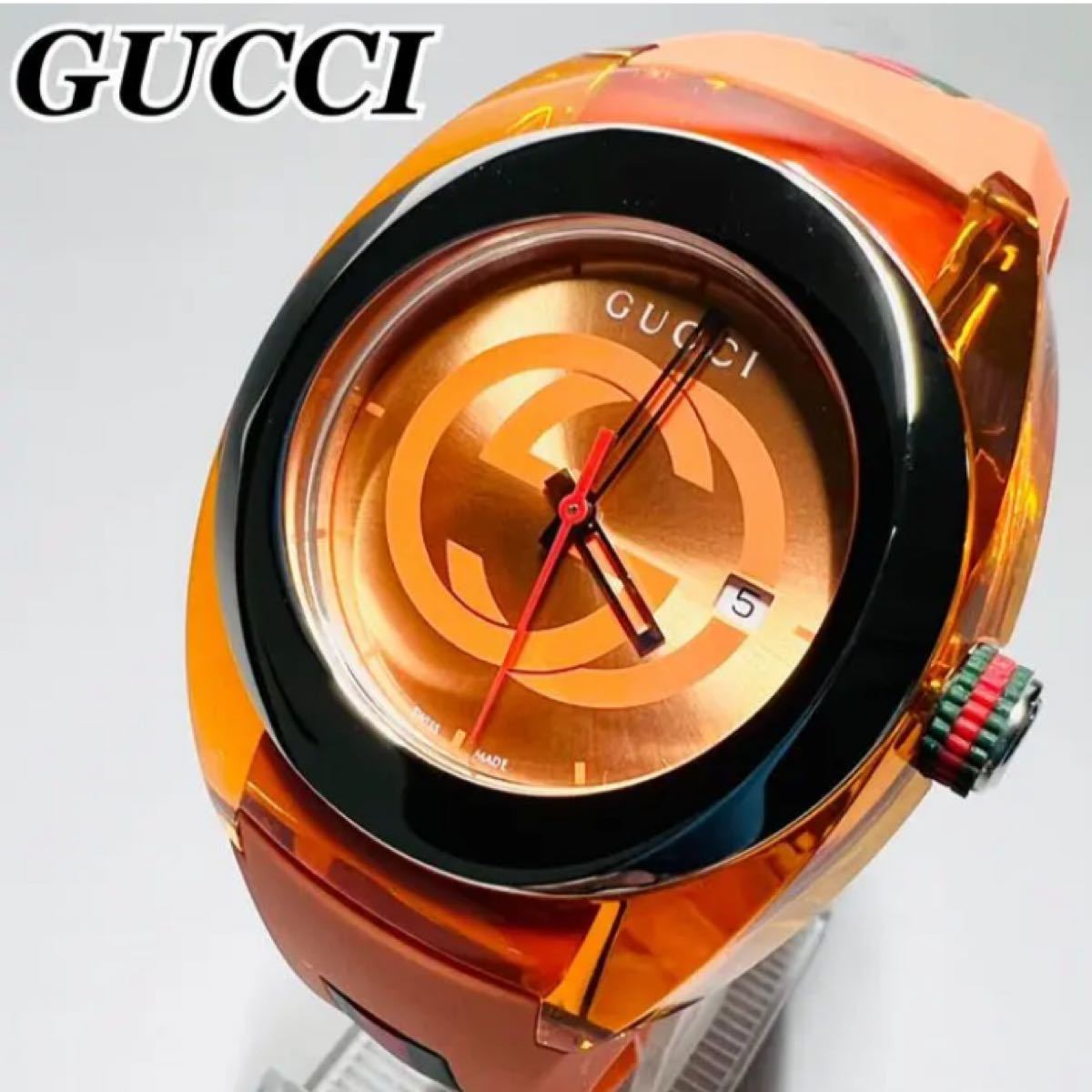 あとは Gucci - ◇GUCCI/グッチ SYNC XXL クォーツ メンズ腕時計