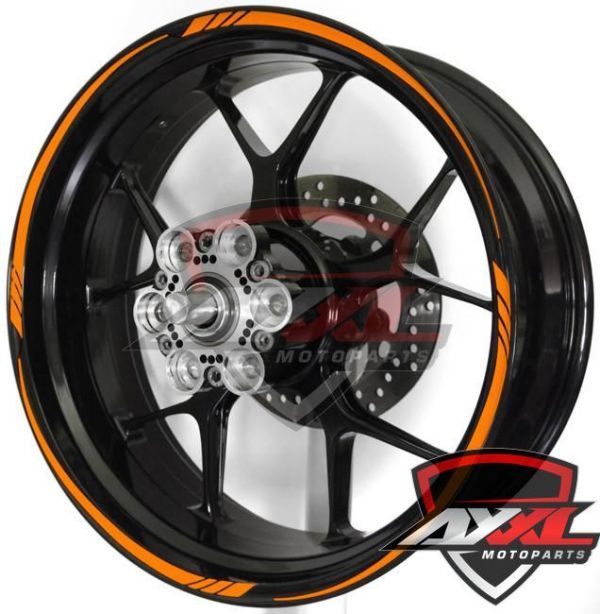 AXXL STD2 29 color rim sticker GSXS1000 GSXS1000F GSR750 GSR600 GSR400 GSF1200 Bandit SV1000 SV650 TL Impulse RGV Gamma 