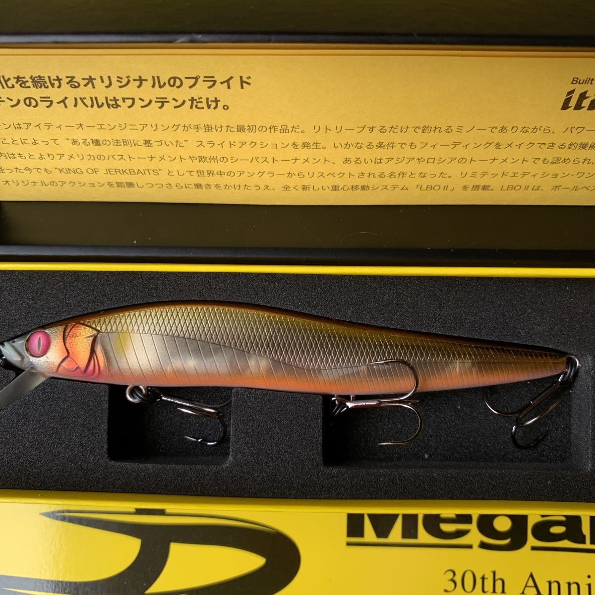 新品未使用】限定メガバス30th希少リミテッドワンテンXMegabass新品未