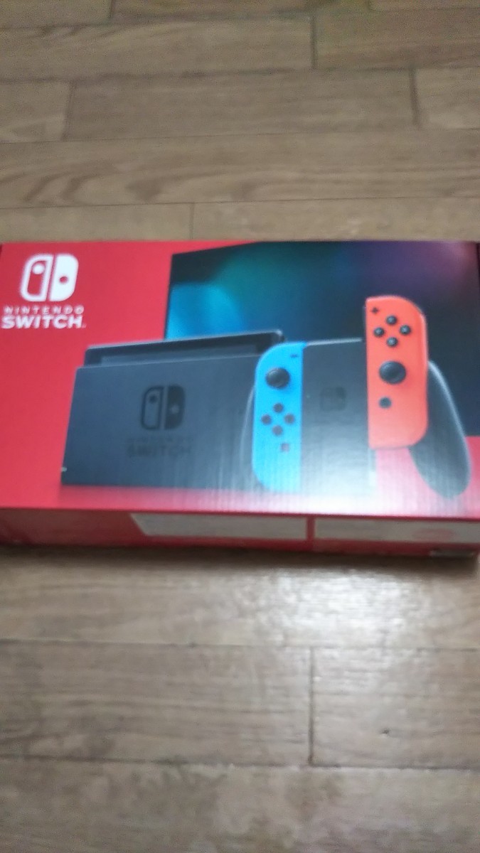 新品 Nintendo Switch(ニンテンドースイッチ) ネオンブルー・ネオンレッド 新型 バッテリー拡張版 任天堂