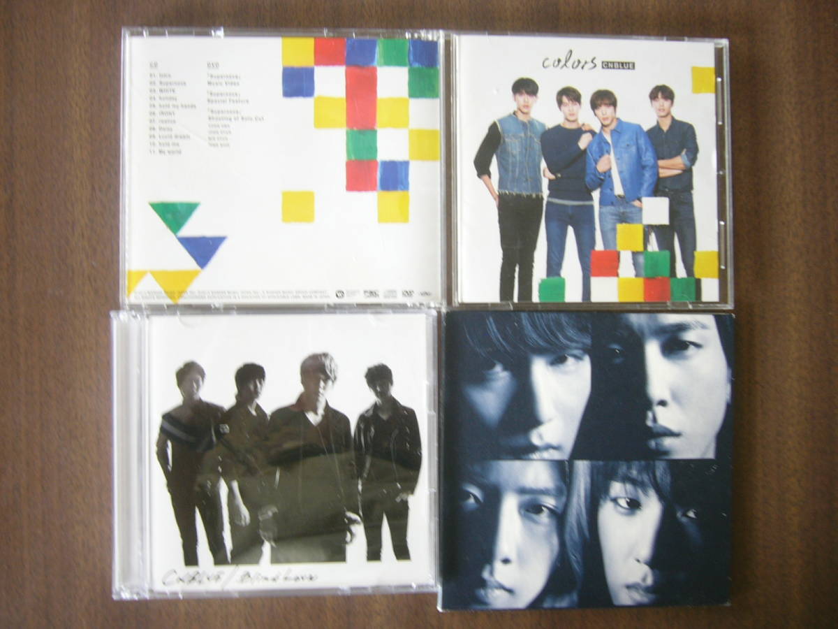 CNBLUE セット/アルバム（初回限定盤A[CD+DVD]）「colors」「Blind Love」 ＋「In My Head」 紙ジャケット仕様_画像1