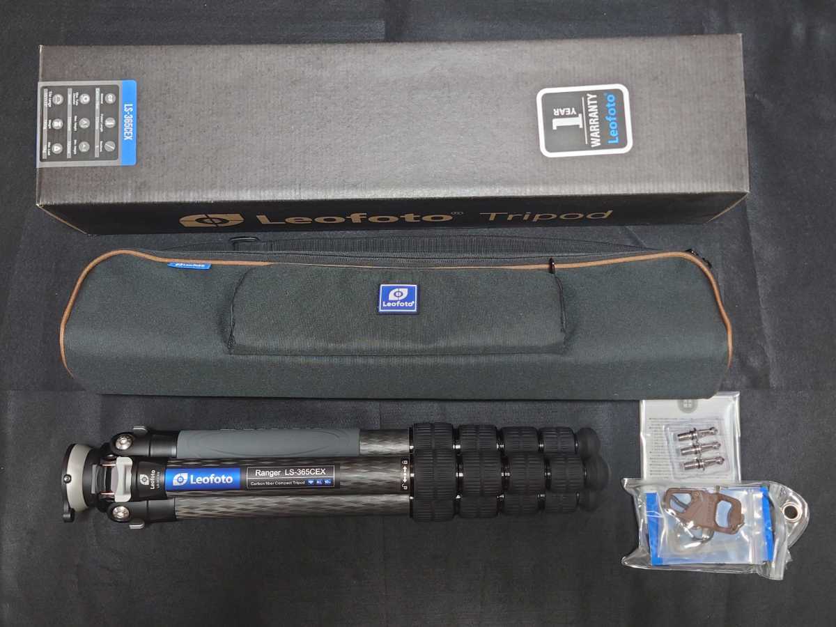 Leofoto LS-365CEX レベリングベース搭載カーボン三脚 ccorca.org