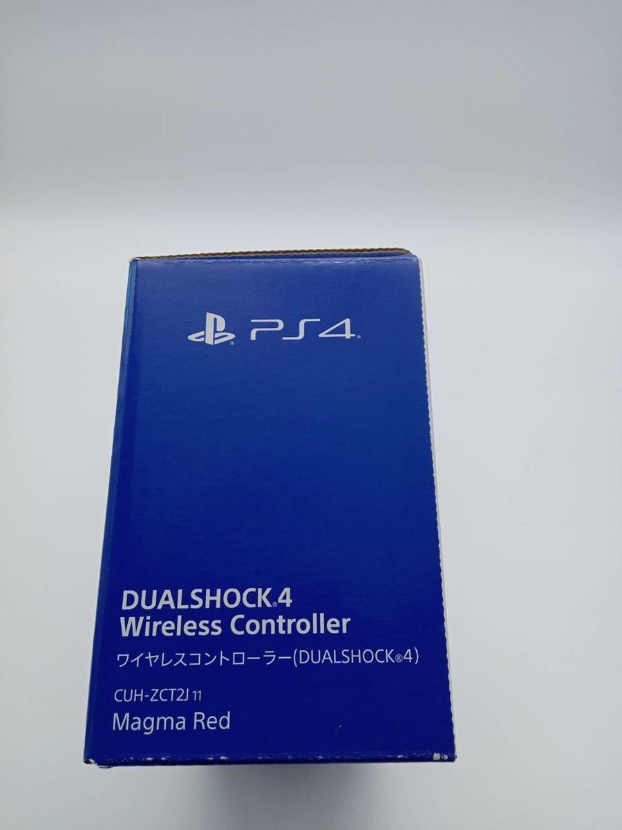 純正 PS4 ワイヤレスコントローラー(DUALSHOCK4) マグマ・レッド ka540
