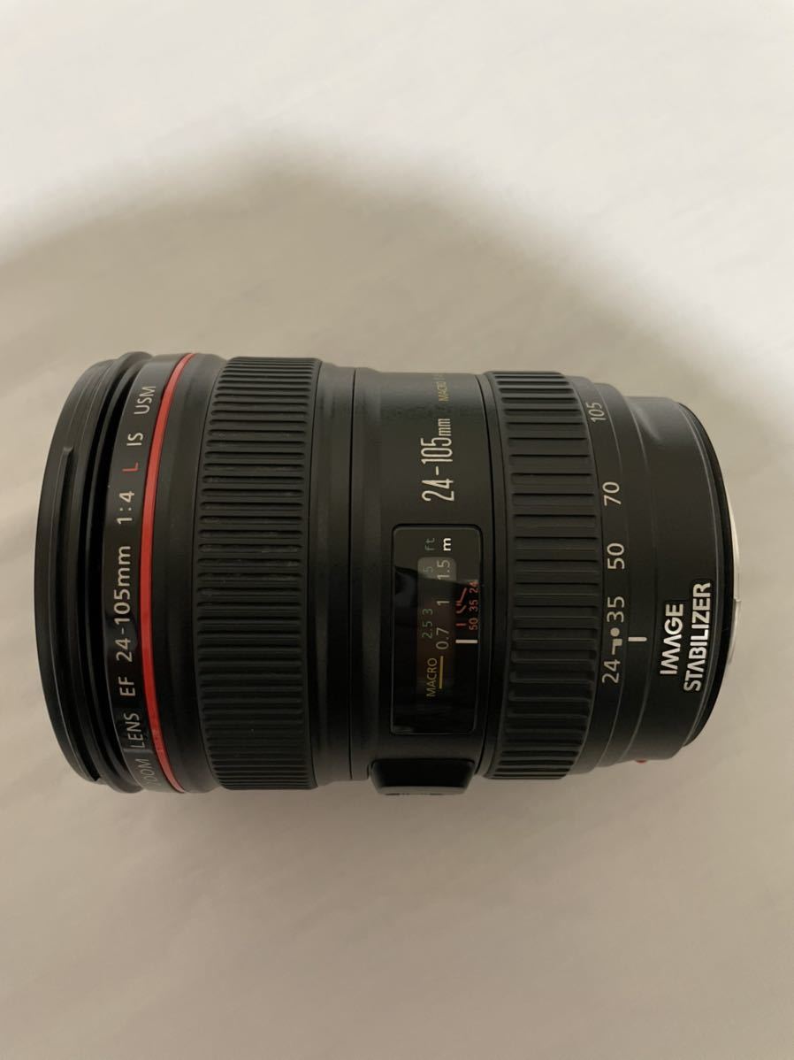 ★　動作未確認 Canon キヤノン EF24-105mm F4L IS USM 一眼カメラ用レンズ 赤レンズ　HIM-017_画像3