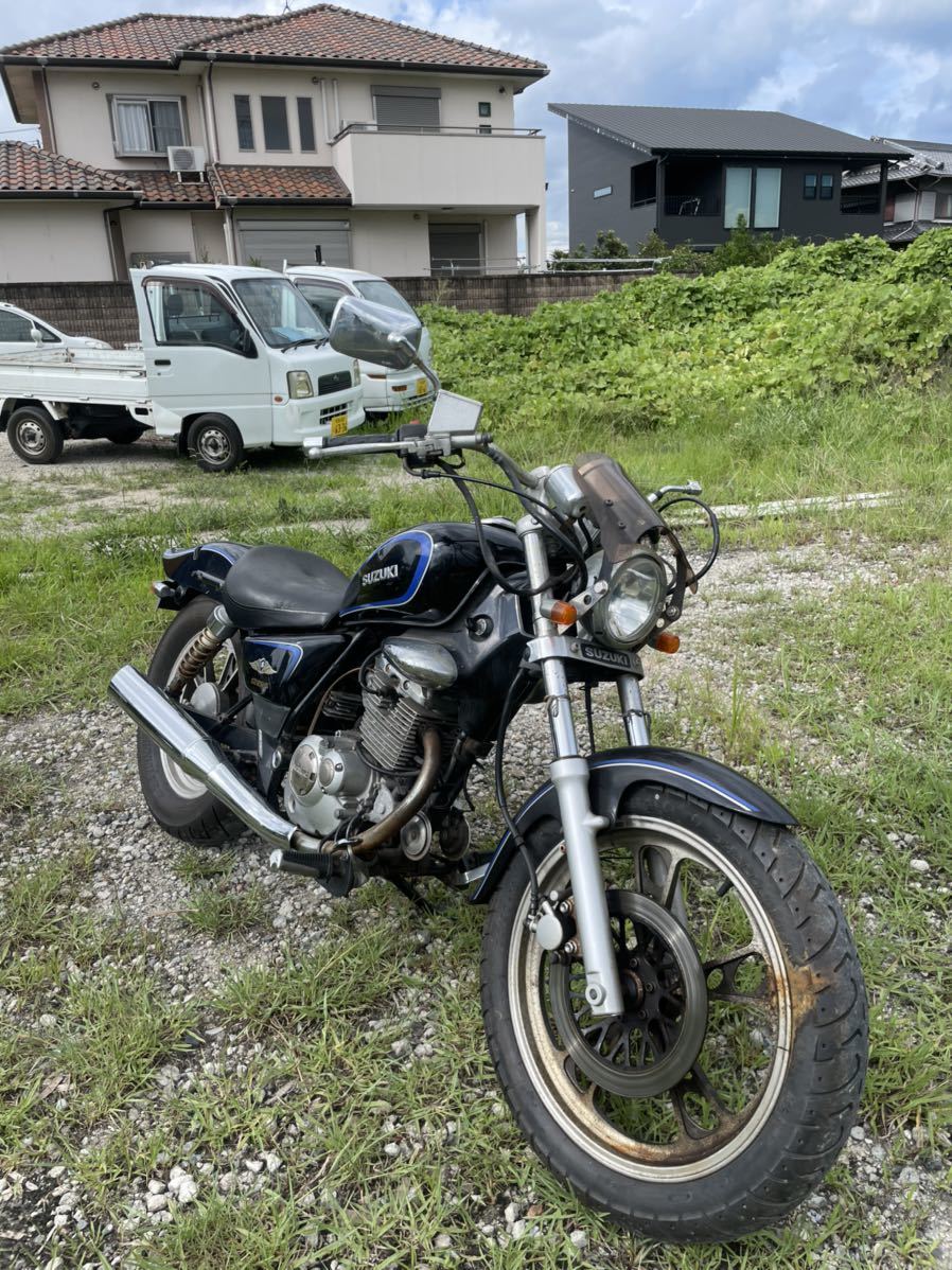 スズキ GZ125HS MT車!敷地内走行確認済み!バッテリー、オイル新品