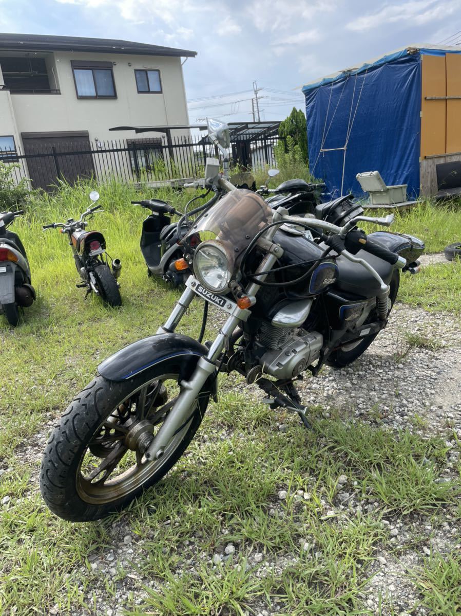 スズキ GZ125HS MT車!敷地内走行確認済み!バッテリー、オイル新品